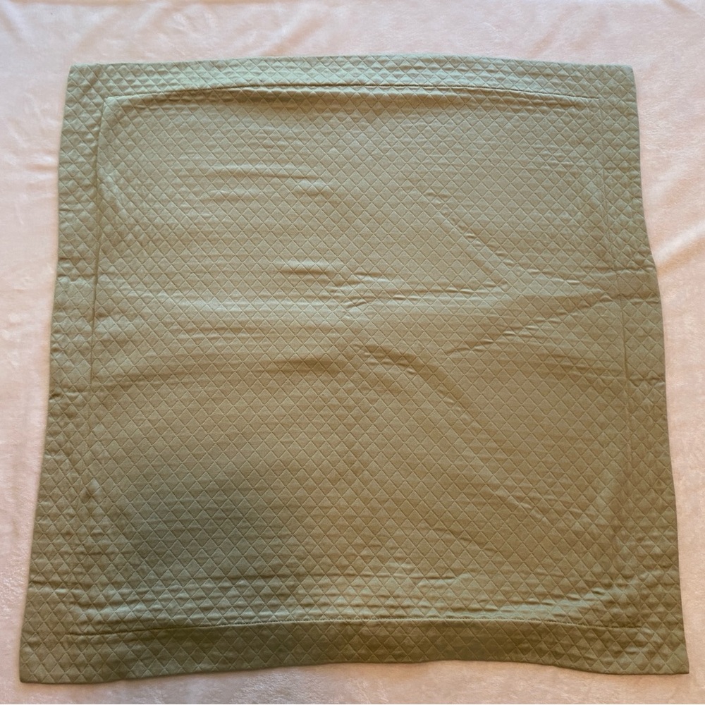 Set of 3 Restoration Hardware Green Shams
